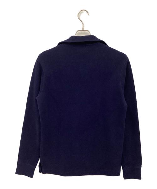 POLO RALPH LAUREN（ポロ・ラルフローレン）POLO RALPH LAUREN (ポロ・ラルフローレン) ハーフジップ長袖スウェット ネイビー サイズ:XSの古着・服飾アイテム
