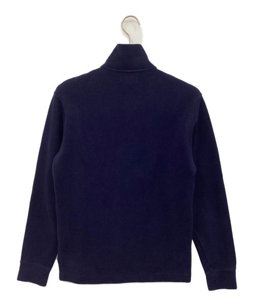 POLO RALPH LAUREN（ポロ・ラルフローレン）POLO RALPH LAUREN (ポロ・ラルフローレン) ハーフジップ長袖スウェット ネイビー サイズ:XSの古着・服飾アイテム