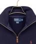 中古・古着 POLO RALPH LAUREN (ポロ・ラルフローレン) ハーフジップ長袖スウェット ネイビー サイズ:XS：5000円