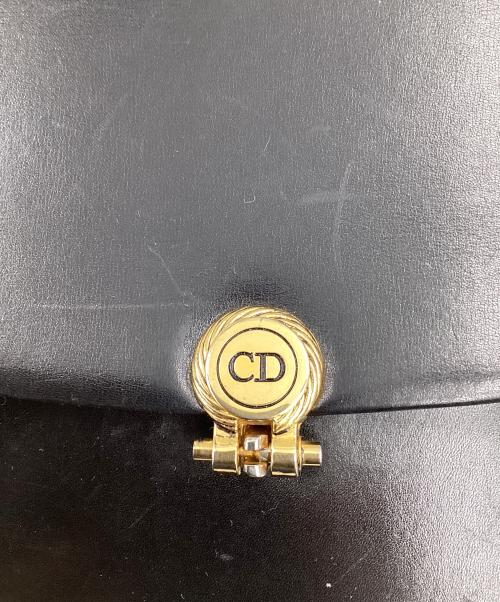 Christian Dior（クリスチャン ディオール）Christian Dior (クリスチャン ディオール) クリスチャン ディオール/チェーンショルダーバッグ ブラック×ゴールドの古着・服飾アイテム