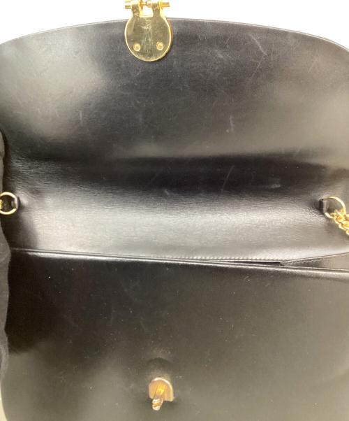 Christian Dior（クリスチャン ディオール）Christian Dior (クリスチャン ディオール) クリスチャン ディオール/チェーンショルダーバッグ ブラック×ゴールドの古着・服飾アイテム