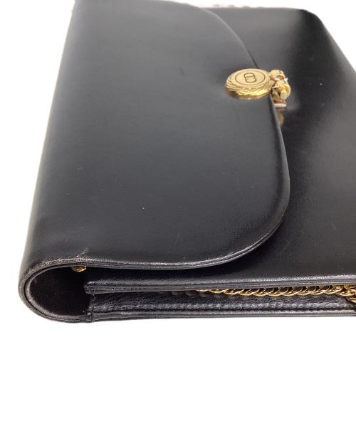 Christian Dior（クリスチャン ディオール）Christian Dior (クリスチャン ディオール) クリスチャン ディオール/チェーンショルダーバッグ ブラック×ゴールドの古着・服飾アイテム