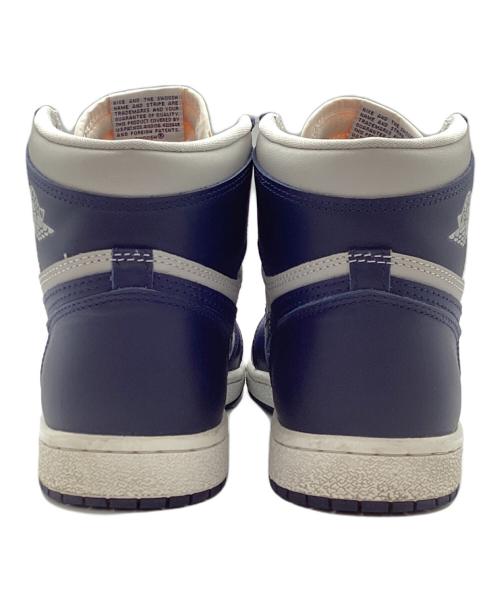 NIKE（ナイキ）NIKE (ナイキ) ハイカットスニーカー グレー×ネイビー サイズ:27の古着・服飾アイテム