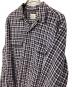中古・古着 GAP (ギャップ) チェックシャツ ネイビー×ブラウン サイズ:L：5000円
