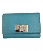 FURLAフルラ）の古着「フルラ/3つ折り財布」｜グリーン