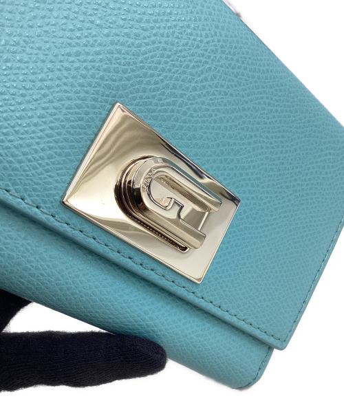 FURLA（フルラ）FURLA (フルラ) フルラ/3つ折り財布 グリーンの古着・服飾アイテム