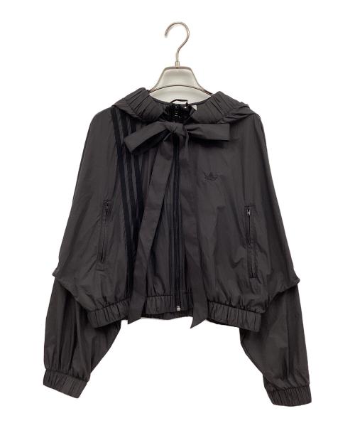 adidas（アディダス）adidas (アディダス) ルーシュライトボンバージャケット ブラック サイズ:XLの古着・服飾アイテム