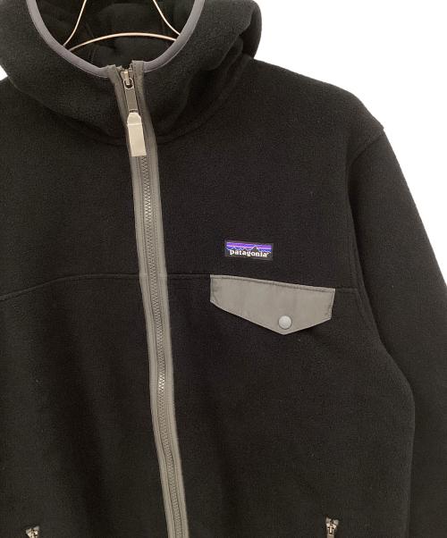 Patagonia（パタゴニア）Patagonia (パタゴニア) シンチラスナップTフーディー ブラック サイズ:Mの古着・服飾アイテム