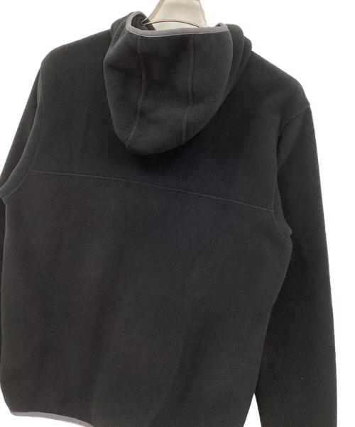 Patagonia（パタゴニア）Patagonia (パタゴニア) シンチラスナップTフーディー ブラック サイズ:Mの古着・服飾アイテム