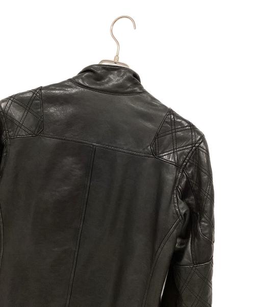 JOHNBULL（ジョンブル）JOHNBULL (ジョンブル) ラムレザージャケット ブラック サイズ:Mの古着・服飾アイテム