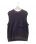 WELLDER（ウェルダー）の古着「Oversize Pullover Knit Vest」｜ブラック