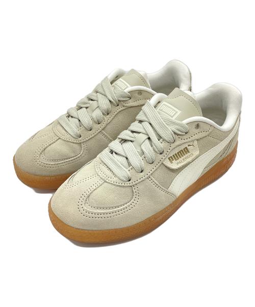 PUMA（プーマ）PUMA (プーマ) PLERMO MODA XTRA GUM ブラウン×ホワイト サイズ:24.5の古着・服飾アイテム