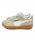 PUMA (プーマ) PLERMO MODA XTRA GUM ブラウン×ホワイト サイズ:24.5：5000円