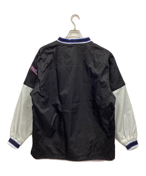 Mets（メッツ）Mets (メッツ) プルオーバージャケット ブラック×ブルー サイズ:Lの古着・服飾アイテム