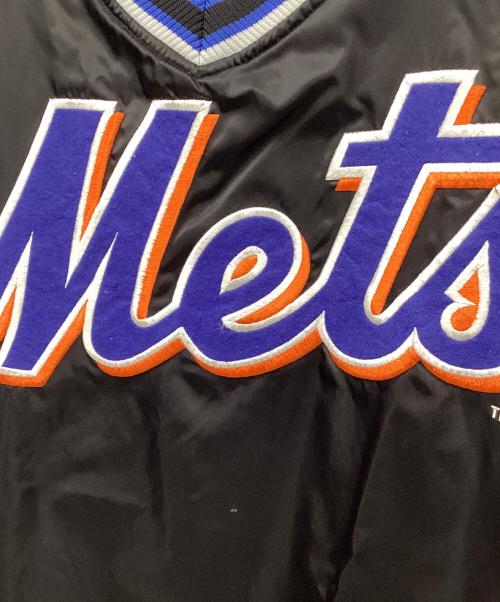 Mets（メッツ）Mets (メッツ) プルオーバージャケット ブラック×ブルー サイズ:Lの古着・服飾アイテム