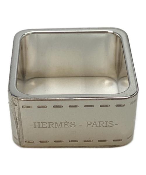 HERMES（エルメス）HERMES (エルメス) スカーフリング シルバー サイズ:21号の古着・服飾アイテム