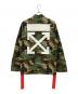 OFFWHITE (オフホワイト) フィールドジャケット オリーブ×ブラック サイズ:S：23000円
