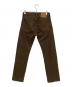 LEVI'S (リーバイス) ストレートデニムパンツ ブラウン サイズ:71㎝（W28）：5000円