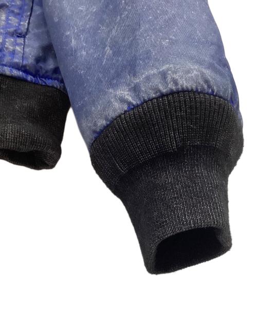 DIESEL（ディーゼル）DIESEL (ディーゼル) ジップアップジャケット ブルー×ブラック サイズ:Lの古着・服飾アイテム