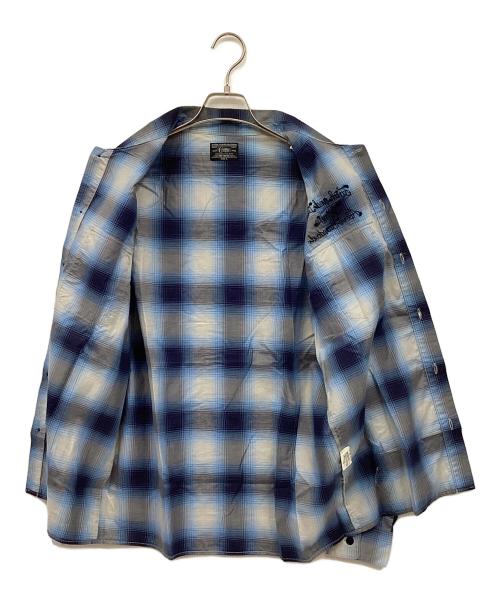 CRIMIE（クライミー）CRIMIE (クライミー) 長袖シャツ ブルー サイズ:Lの古着・服飾アイテム