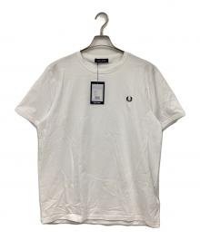 FRED PERRY（フレッドペリー）の古着「Ringer T-Shirt」｜ホワイト