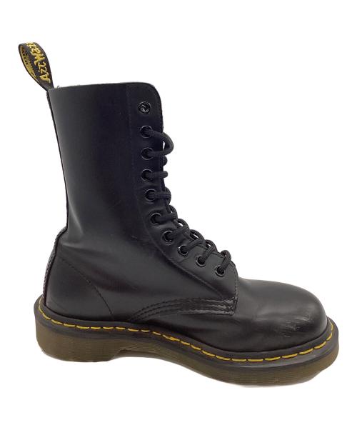 Dr.Martens（ドクターマーチン）Dr.Martens (ドクターマーチン) 10ホールブーツ ブラック サイズ:UK4の古着・服飾アイテム
