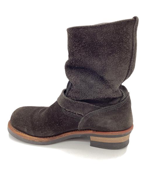 RED WING（レッドウィング）RED WING (レッドウィング) スウェードエンジニアブーツ ブラック サイズ:USA9の古着・服飾アイテム
