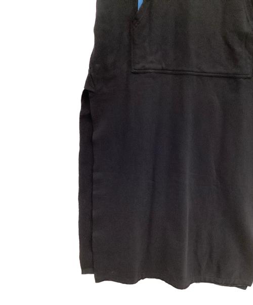 DIESEL（ディーゼル）DIESEL (ディーゼル) 半袖ワンピース ブラック×オレンジ サイズ:Sの古着・服飾アイテム