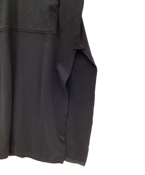 DIESEL（ディーゼル）DIESEL (ディーゼル) 半袖ワンピース ブラック×オレンジ サイズ:Sの古着・服飾アイテム