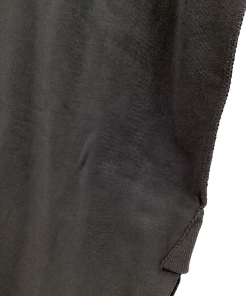 DIESEL（ディーゼル）DIESEL (ディーゼル) 半袖ワンピース ブラック×オレンジ サイズ:Sの古着・服飾アイテム
