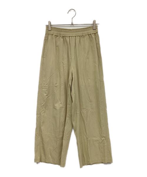 anuke（アンヌーク）anuke (アンヌーク) Chambray Rough Pants ベージュ サイズ:38の古着・服飾アイテム
