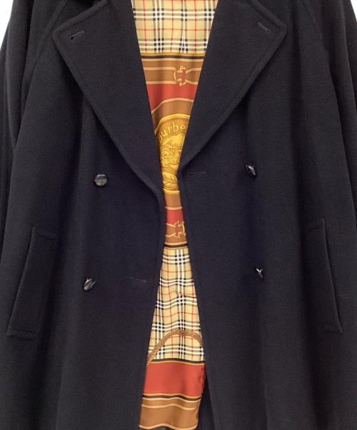 Burberry's（バーバリー）Burberry's (バーバリーズ) Pコート ネイビー サイズ:9ARの古着・服飾アイテム