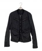 DOLCE & GABBANAドルチェ＆ガッバーナ）の古着「ジップアップジャケット」｜ブラック