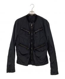 DOLCE & GABBANA（ドルチェ＆ガッバーナ）の古着「ジップアップジャケット」｜ブラック