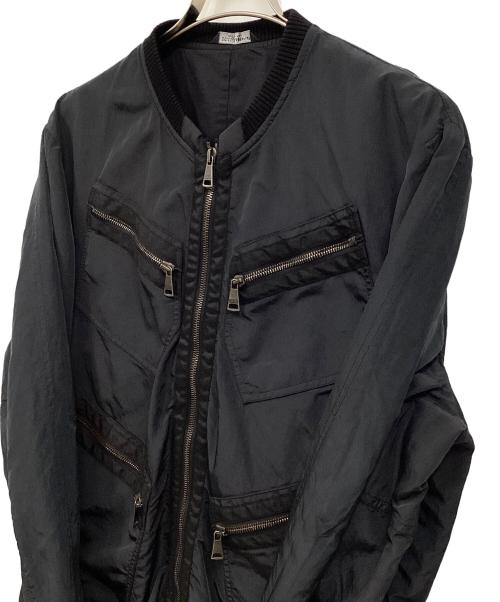 DOLCE & GABBANA（ドルチェ＆ガッバーナ）DOLCE & GABBANA (ドルチェ＆ガッバーナ) ジップアップジャケット ブラック サイズ:50の古着・服飾アイテム