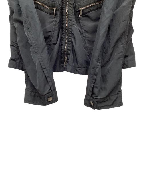 DOLCE & GABBANA（ドルチェ＆ガッバーナ）DOLCE & GABBANA (ドルチェ＆ガッバーナ) ジップアップジャケット ブラック サイズ:50の古着・服飾アイテム