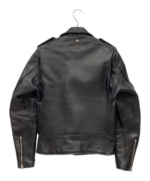 Schott（ショット）Schott (ショット) SOPH. (ソフ) ダブルライダースジャケット ブラック サイズ:36の古着・服飾アイテム