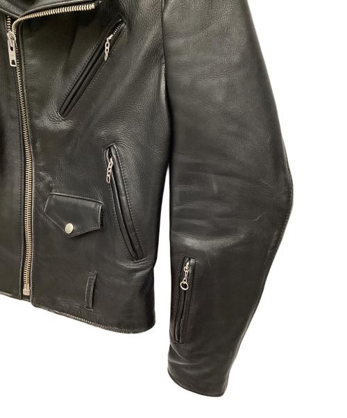 Schott（ショット）Schott (ショット) SOPH. (ソフ) ダブルライダースジャケット ブラック サイズ:36の古着・服飾アイテム