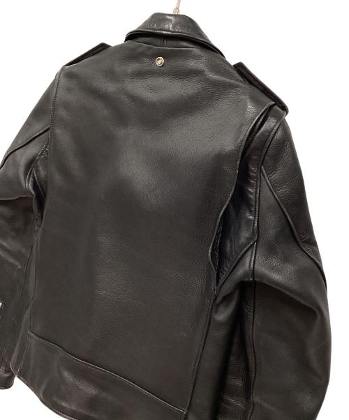 Schott（ショット）Schott (ショット) SOPH. (ソフ) ダブルライダースジャケット ブラック サイズ:36の古着・服飾アイテム
