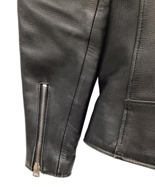 Schott（ショット）Schott (ショット) SOPH. (ソフ) ダブルライダースジャケット ブラック サイズ:36の古着・服飾アイテム