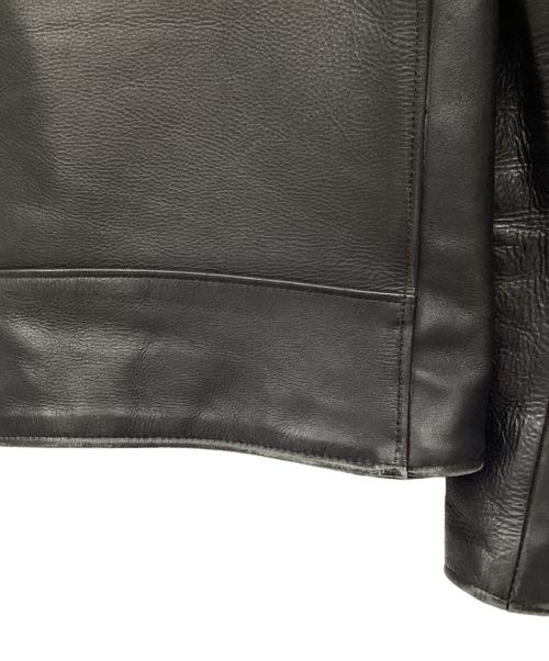 Schott（ショット）Schott (ショット) SOPH. (ソフ) ダブルライダースジャケット ブラック サイズ:36の古着・服飾アイテム