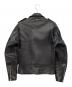 Schott (ショット) SOPH. (ソフ) ダブルライダースジャケット ブラック サイズ:36：36000円