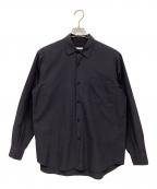 COMOLIコモリ）の古着「COMOLI SHIRTS」｜ブラック