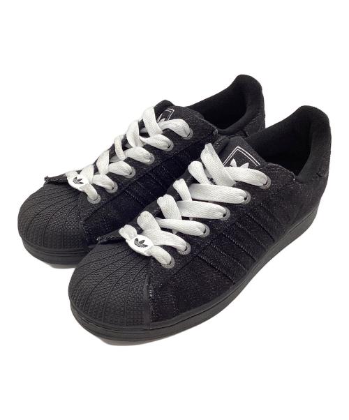 adidas（アディダス）adidas (アディダス) スーパースターII ブラック サイズ:27.5cmの古着・服飾アイテム