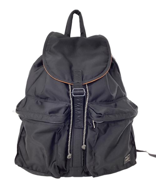 PORTER（ポーター）PORTER (ポーター) ポーター/タンカー/622-79312/バックパック ブラック×オレンジの古着・服飾アイテム