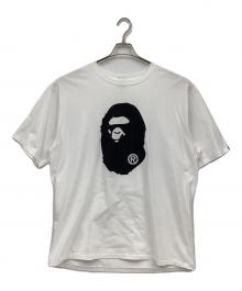 A BATHING APE（ア ベイシング エイプ）の古着「プリントTシャツ」｜ホワイト