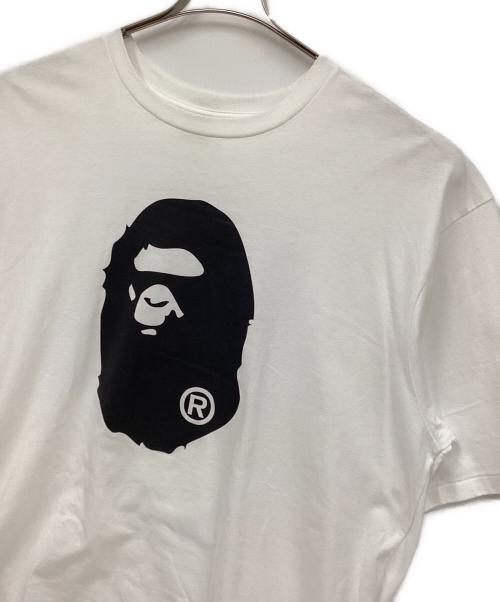 A BATHING APE（ア ベイシング エイプ）A BATHING APE (ア ベイシング エイプ) プリントTシャツ ホワイト サイズ:3XLの古着・服飾アイテム