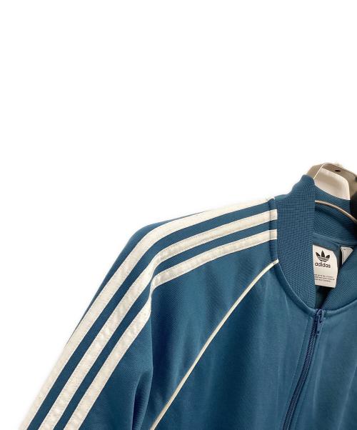 adidas（アディダス）adidas (アディダス) トラックジャケット ブルー×ホワイト サイズ:Mの古着・服飾アイテム