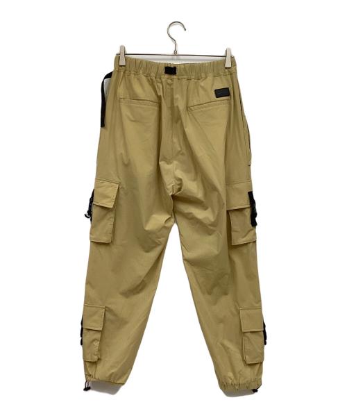 DANKE SCHON（ダンケ シェーン）DANKE SCHON (ダンケ シェーン) マルチポケットナイロンカーゴパンツ ベージュ サイズ:Mの古着・服飾アイテム