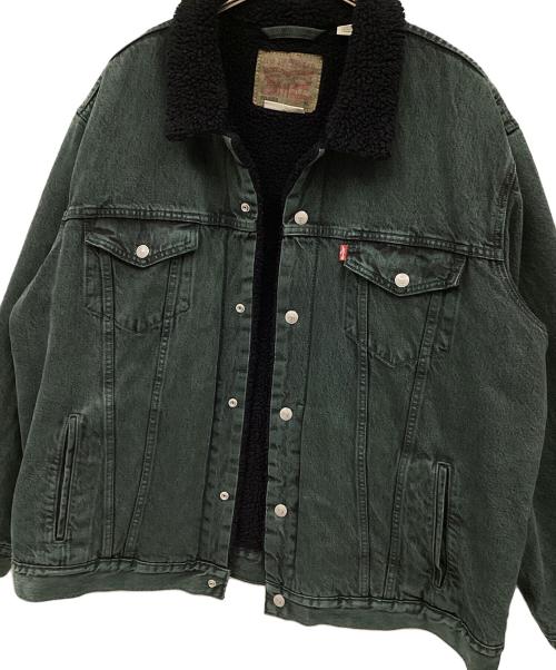 LEVI'S（リーバイス）LEVI'S (リーバイス) シェルパトラッカージャケット グリーン サイズ:XLの古着・服飾アイテム